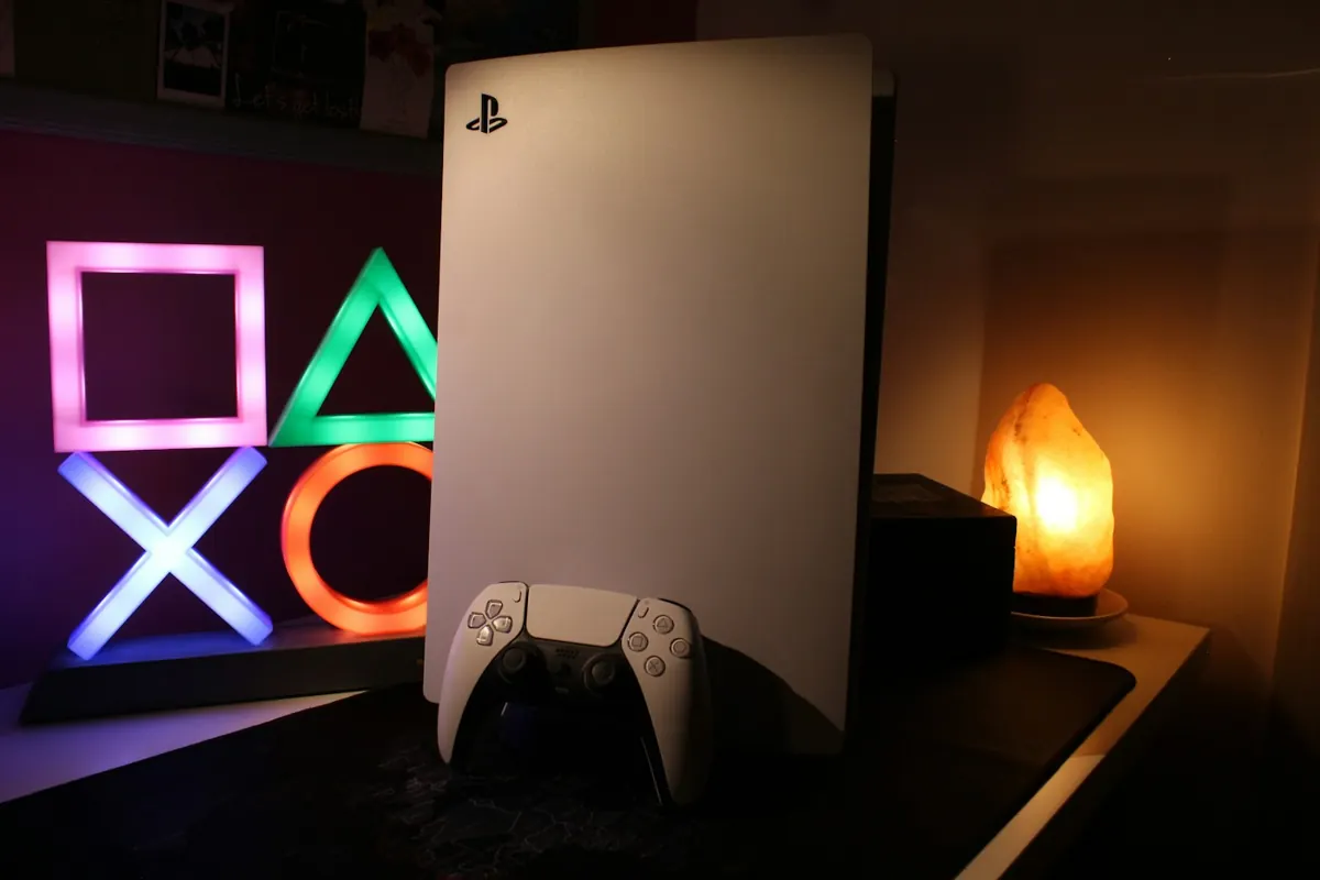 Gaming consoles category editorial photograph.