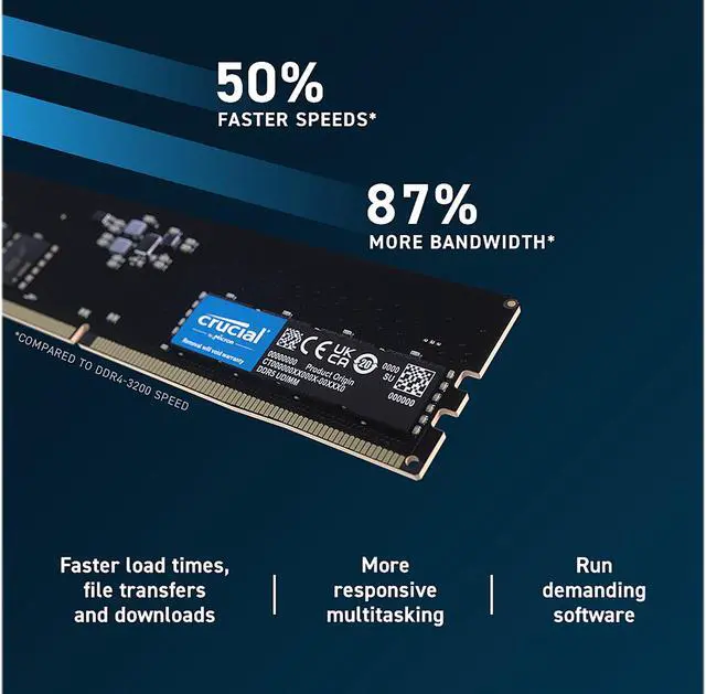 Crucial 32GB DDR5-5200 UDIMM Module - Image 8