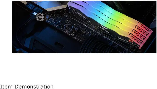 Team T-Force Delta RGB 32GB DDR5 5200 Desktop Memory - Image 5
