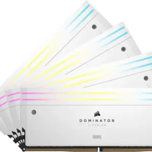 Corsair Dominator Titanium 64GB DDR5-6000 CL36 - White