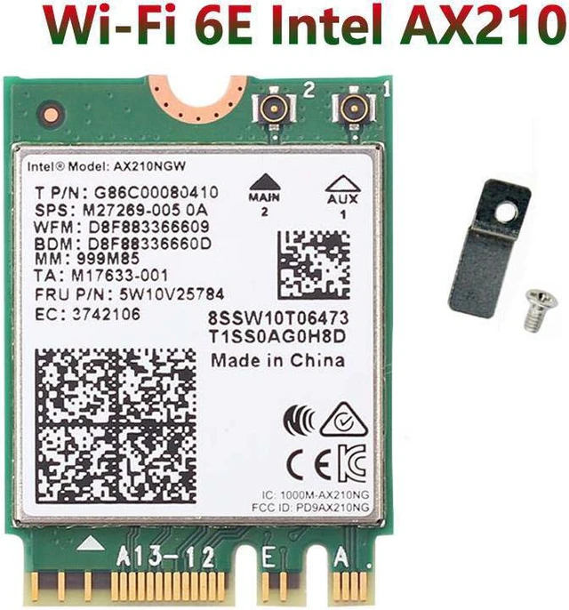 Intel Ax210 M2 Wifi Card