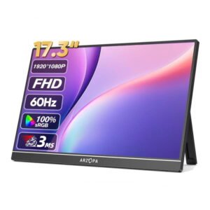 ARZOPA A1M 17.3-inch Full HD 60Hz Portable Monitor