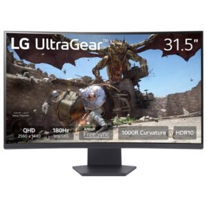 LG UltraGear 32-inch QHD AMD FreeSync Curved Gaming Monitor