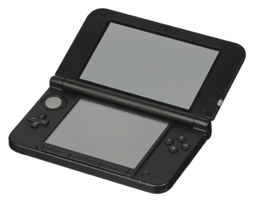 Nintendo 3DS XL angled
