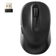 onn Silent Wireless Mouse with 5 Buttons, 1600 DPI, Gray Stone