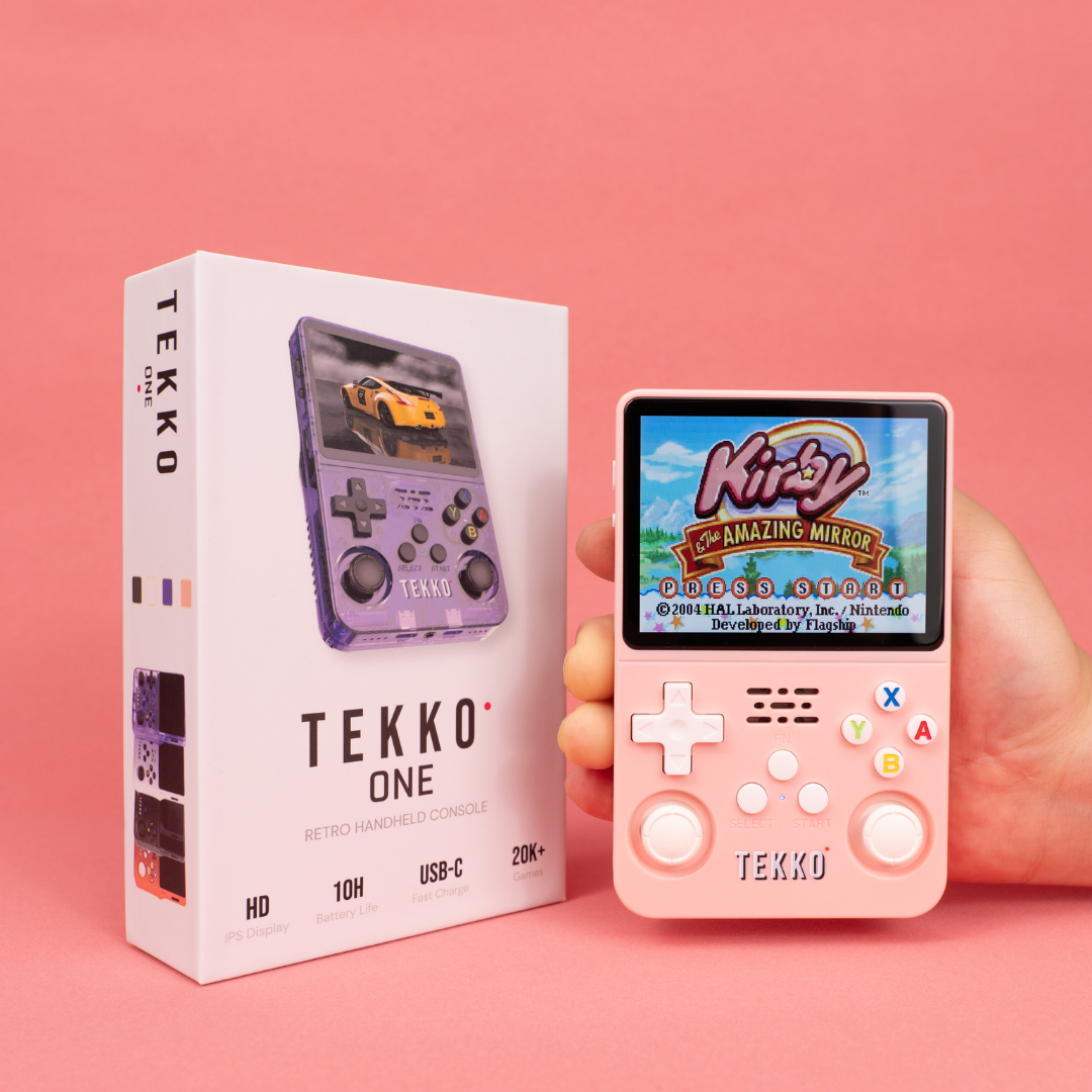 Retro Handheld Console — Preloaded Retro Games with Dual Analog Joysticks, HD Display & Rechargeable Battery for Gaming — Tekko One - Image 9