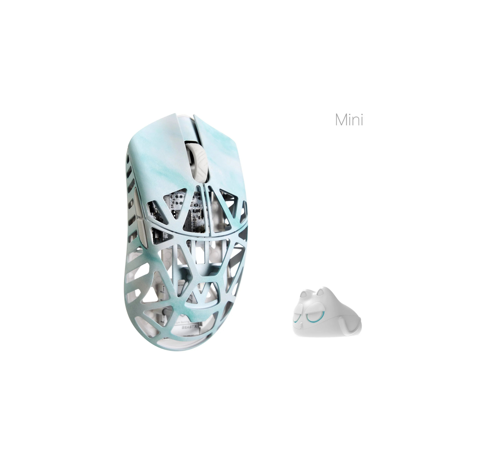 Beast X Mini Pro Magnesium Gaming Mouse - Side Slits