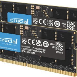 Crucial 64GB Kit DDR5 SODIMM ct2k32g56c46s5