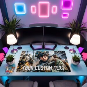 Custom Gaming Mouse Pad, Custom Photo Mousepad XXL, Personalized Desk Pad