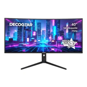 Deco Gear 40-inch Curved Ultrawide Nano IPS 5120x2160 5K2K Monitor