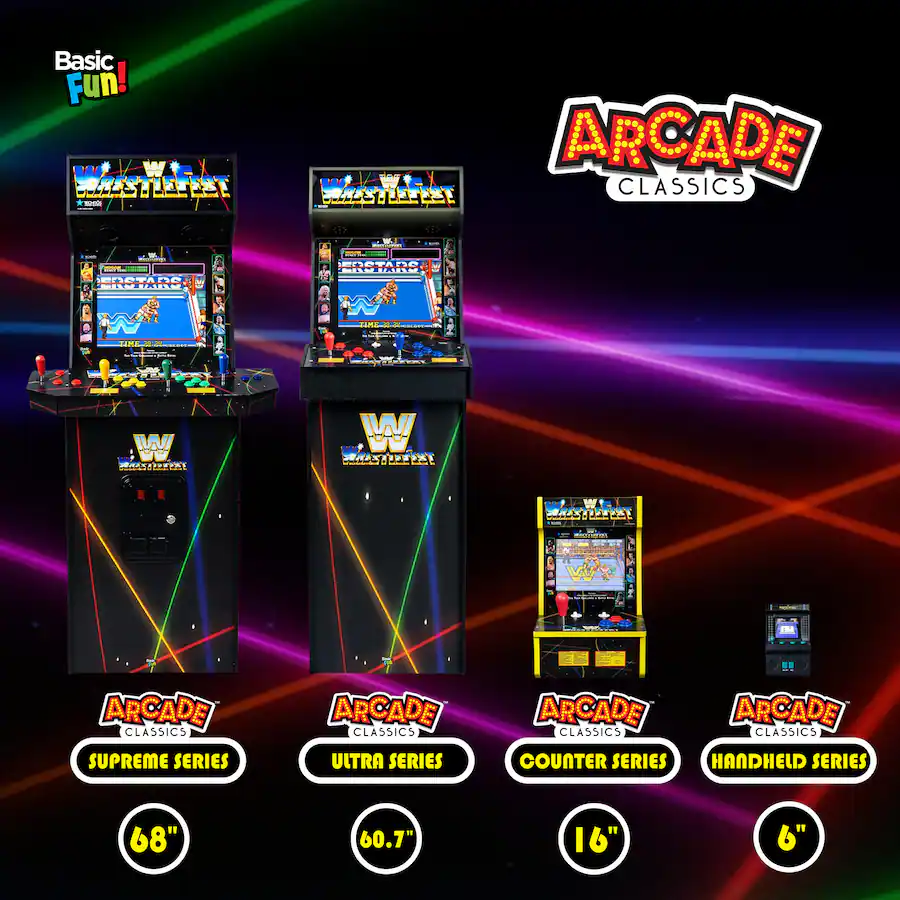 WWE Ultra Series Arcade, Home Electronic Game with 17" Screen Windows - Image 4