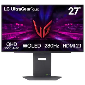 LG UltraGear 27GX700A-B 27-inch OLED QHD 280Hz Gaming Monitor - Black