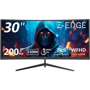 Z-Edge UG30 30-inch Curved WFHD 200Hz Ultrawide Gaming Monitor
