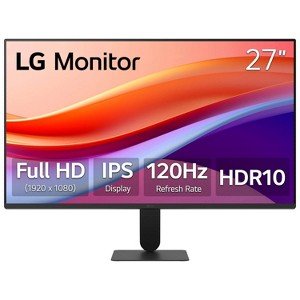 LG 27-inch FHD IPS 120Hz HDR10 Monitor with Slim Stand