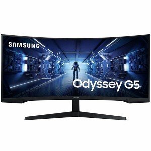 Samsung Odyssey G5 C34G55TWWN Curved WQHD Gaming Monitor