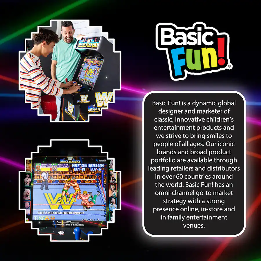 WWE Ultra Series Arcade, Home Electronic Game with 17" Screen Windows - Image 3
