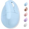 X9 Performance Wireless Vertical Ergonomic Mouse - (BT + 2.4Ghz) - Click in Comfort - Up to 4000 DPI, 6 Button, Rechargeable - Bluetooth Ergonomic Vertical Mouse Wireless - For Mac and PC - Blue