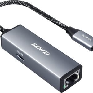 BENFEI USB-C to Ethernet Gigabit Adapter with 100W Power Delivery,... | eBay UK