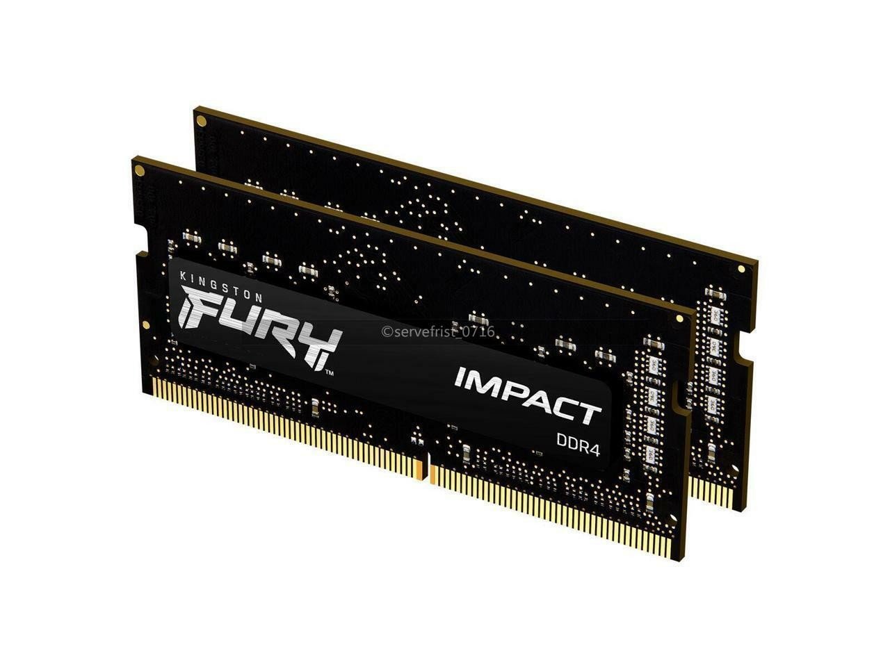 260Pin 16GB 32GB DDR4 2666 3200 MHz FURY Laptop Memory SO-DIMM for Notebook